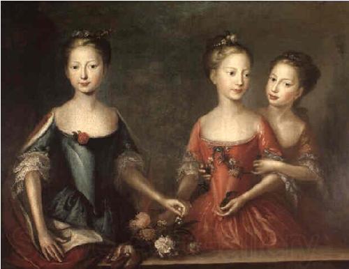 Martin Maingaud The daughters of George II